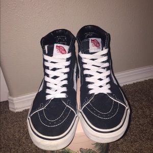 Classic black and white vans